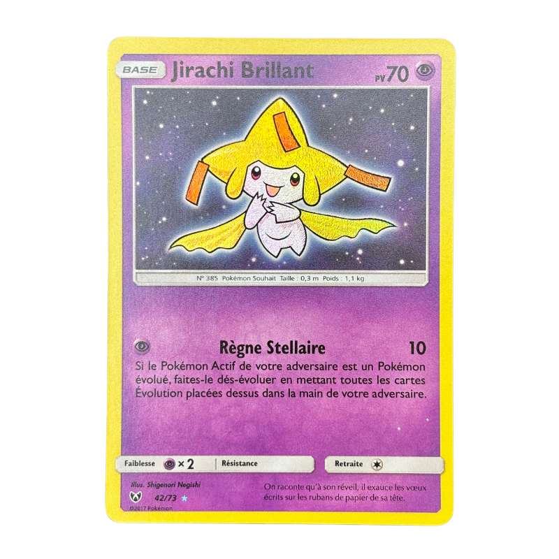 Jirachi Brillant 42/73 - Légendes Brillantes - NM