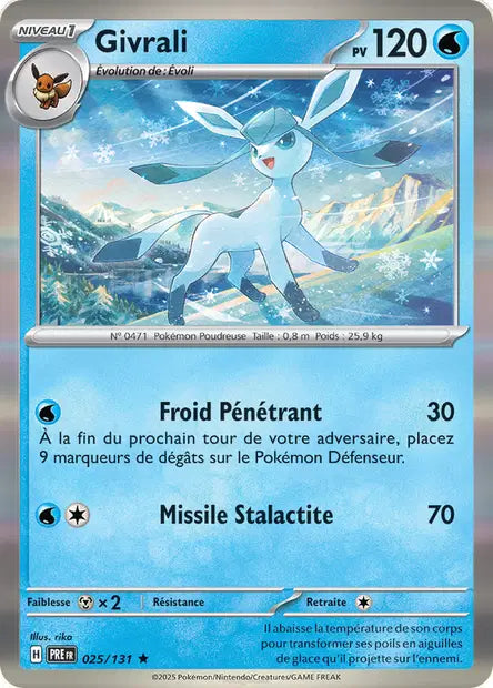 Givrali 025/131 - Pokeball Évolution Prismatique