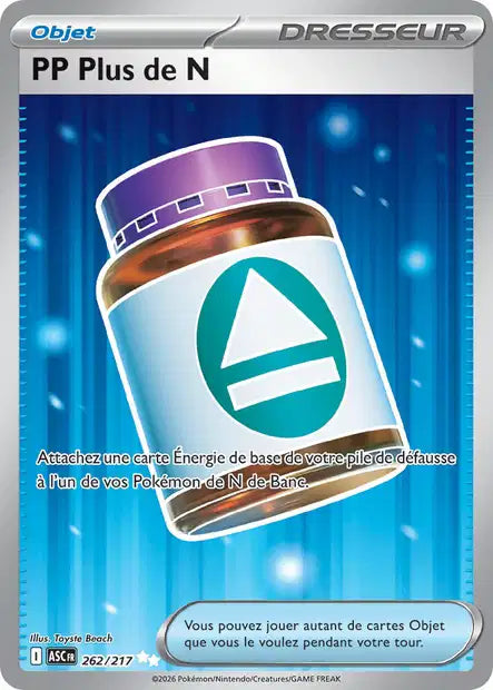 PP Plus de N 262/217 Héros Transcendants