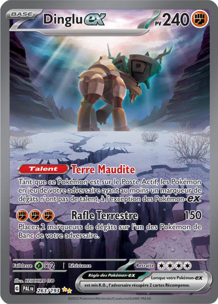 Dinglu-ex 263/193 - Évolutions à Paldea