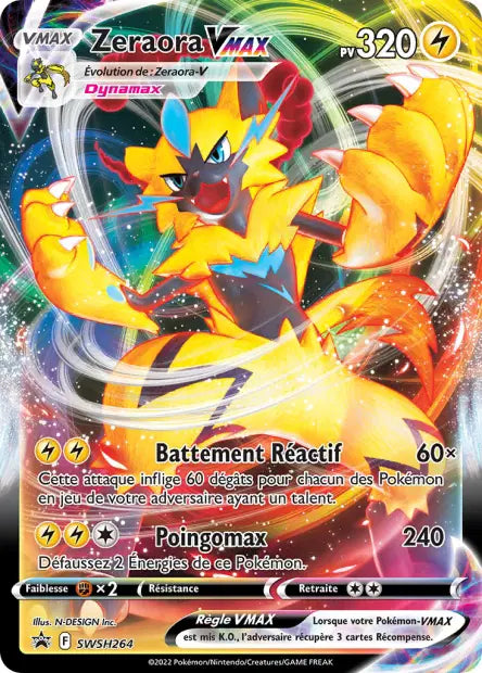 Zeraora-VMAX SWSH264 - Promo SWSH