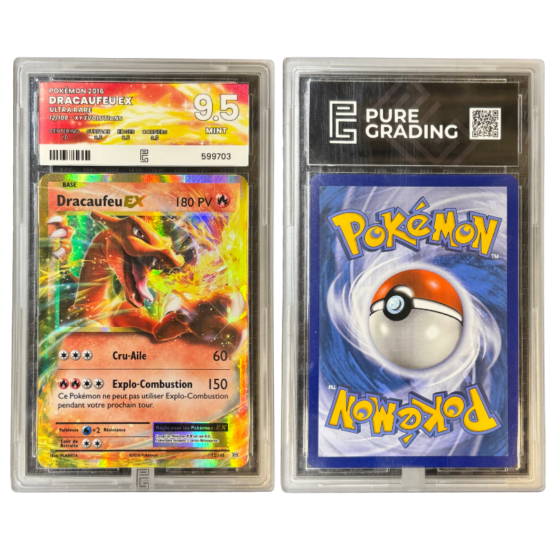 Dracaufeu EX 12/108 - Pure Grading 9.5
