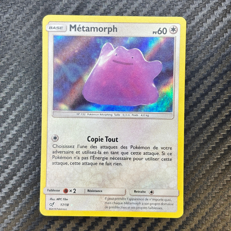 Métamorph 17/18 - Détective Pikachu - MINT