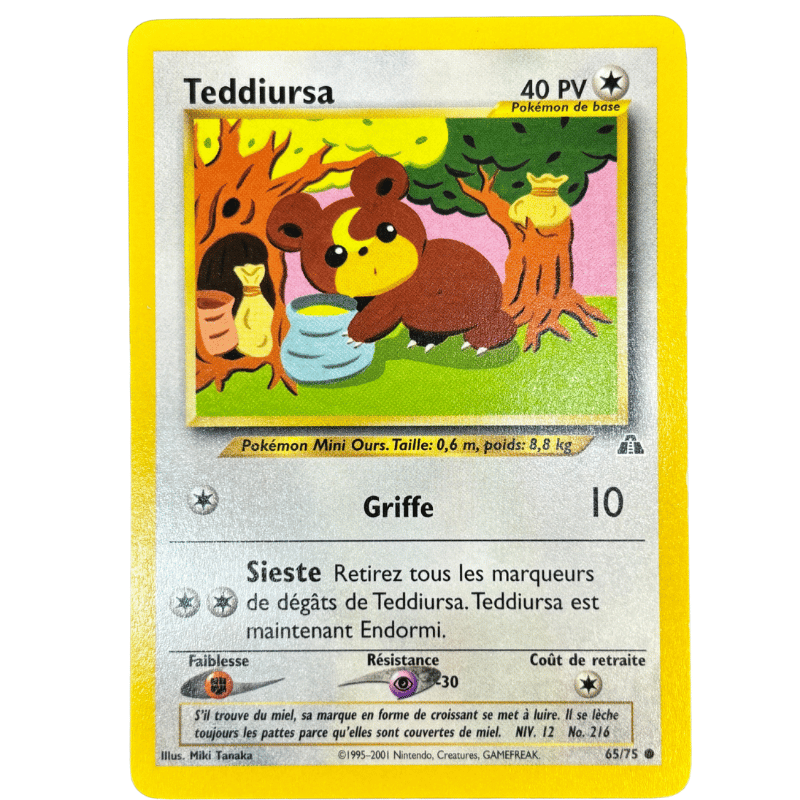 Teddiursa 65/75 - Neo  - Neo Discovery - NM