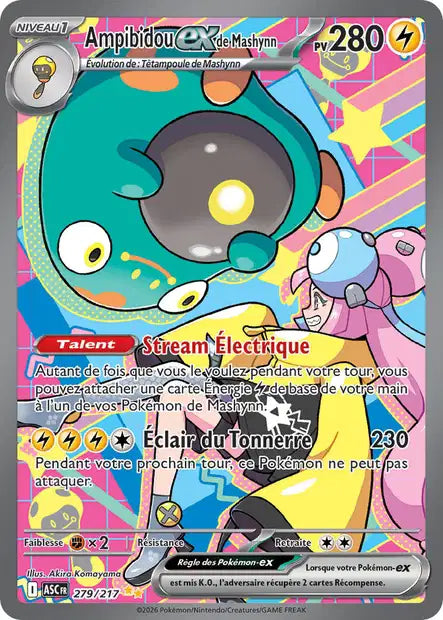 Ampibidou ex de Mashynn 279/217 Héros Transcendants