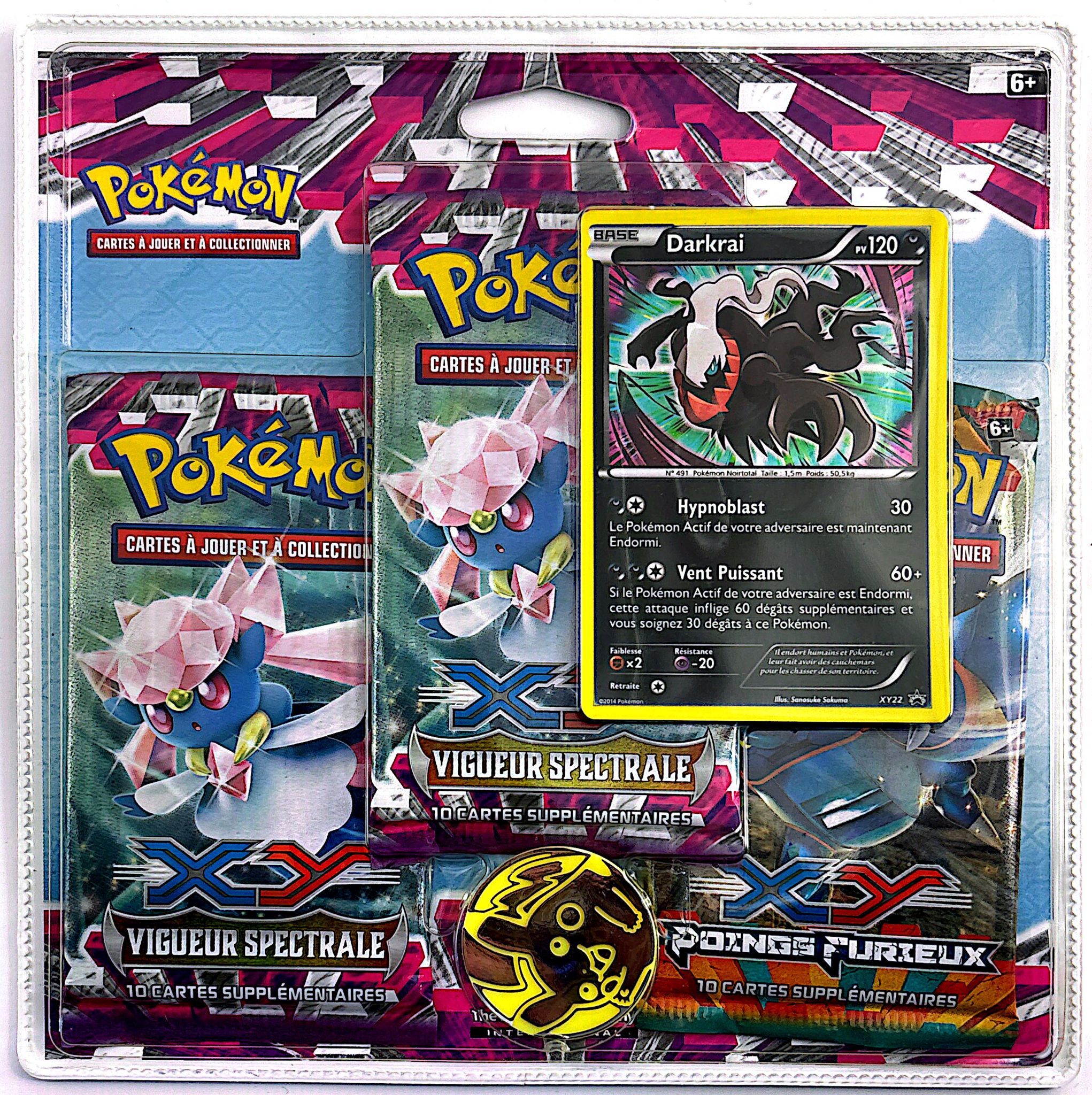 Tripack XY Vigueur Spectrale (Darkrai) *
