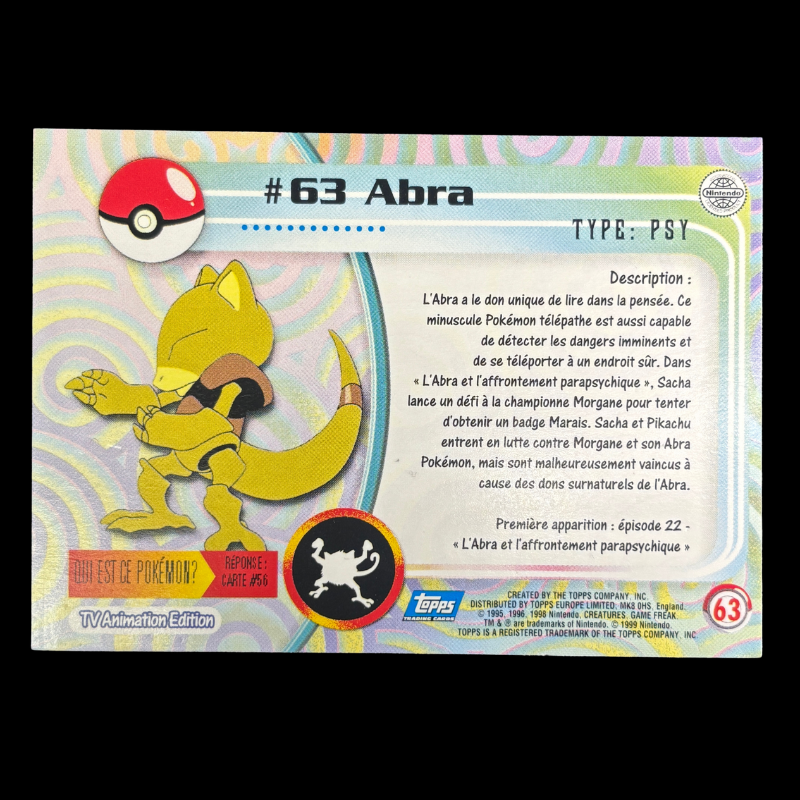 Topps Abra Foil #63