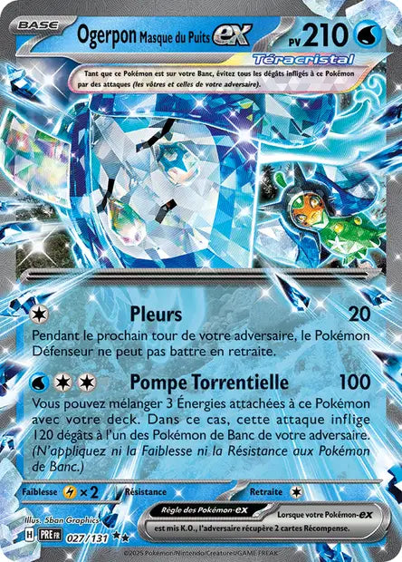 Ogerpon Masque du Puits-ex 027/131 - Évolutions Prismatiques