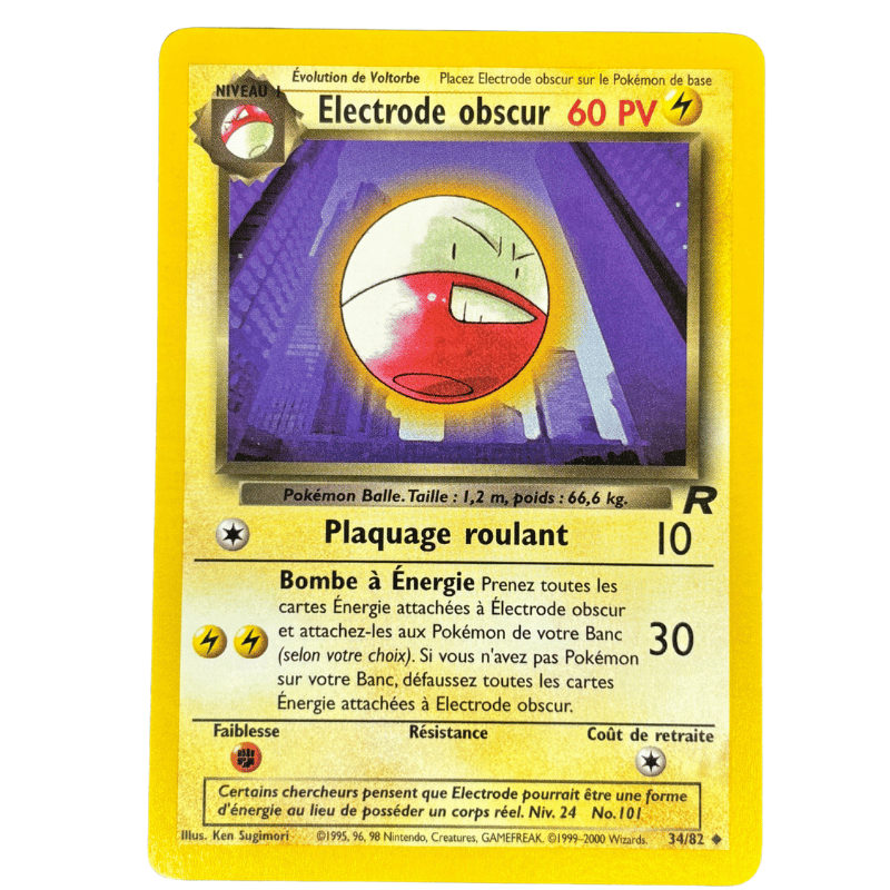 Électrode obscur 34/82 - Team Rocket