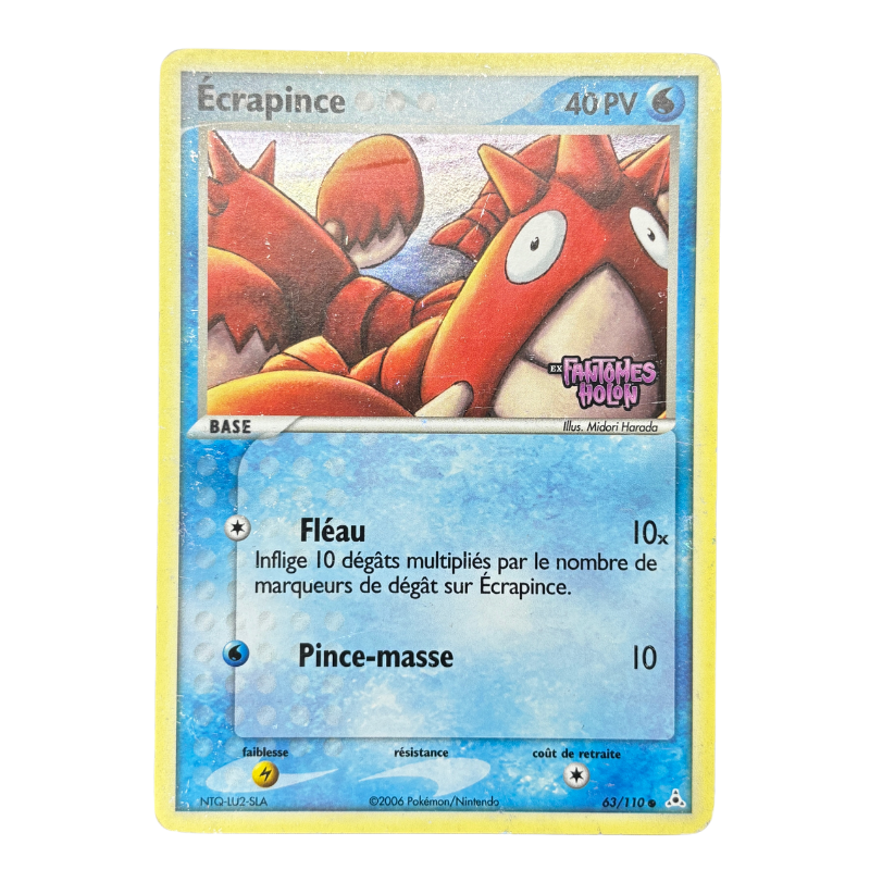 Ecrapince 63/110 - Fantômes Holon - TBE