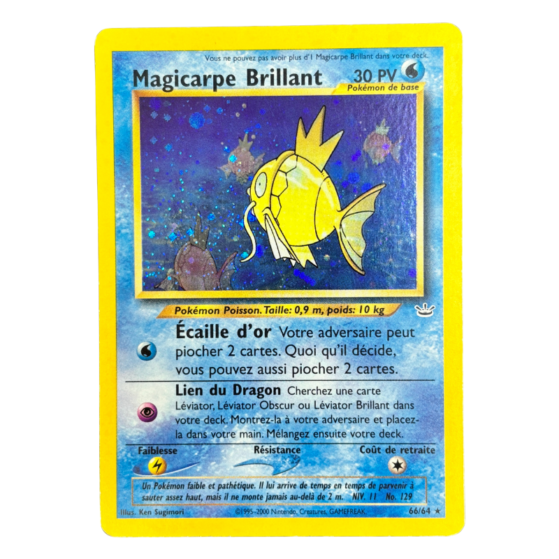 Magicarpe brillant 66/64 Neo revelation – NM