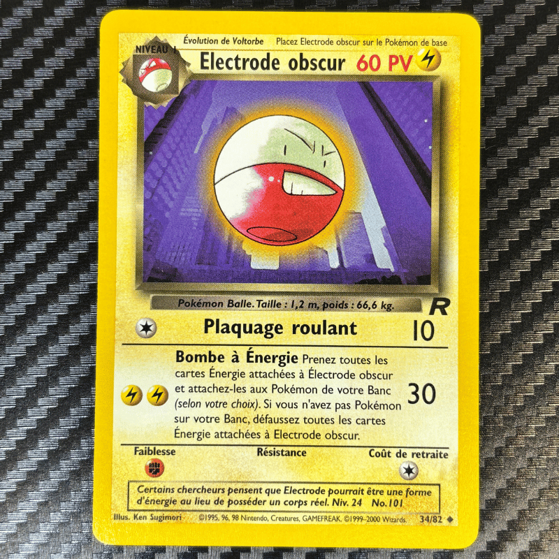 Électrode obscur 34/82 - Team Rocket