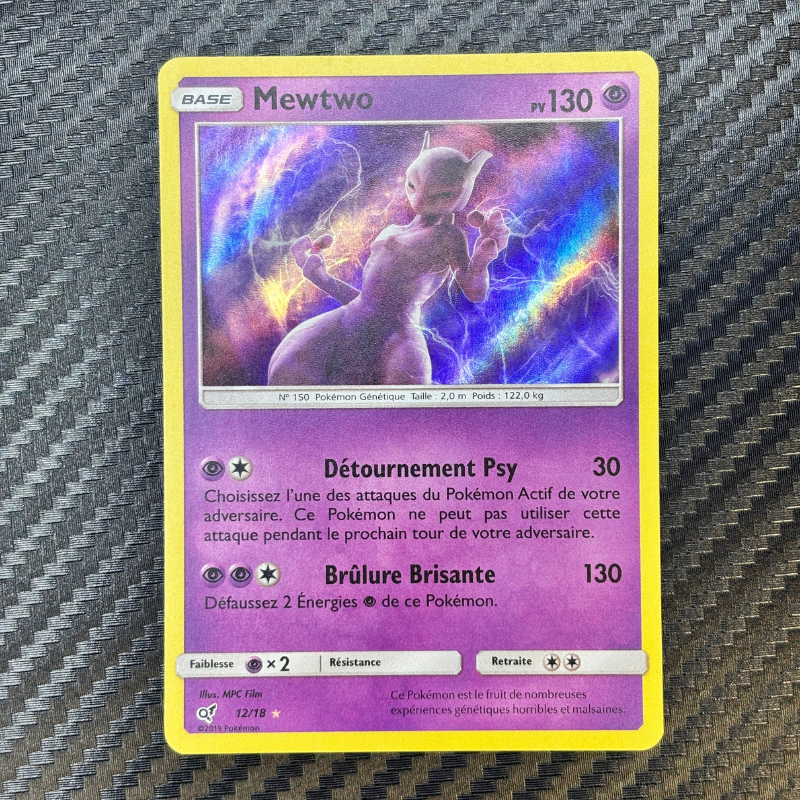 Mewtwo 12/18 - Détective Pikachu -MINT