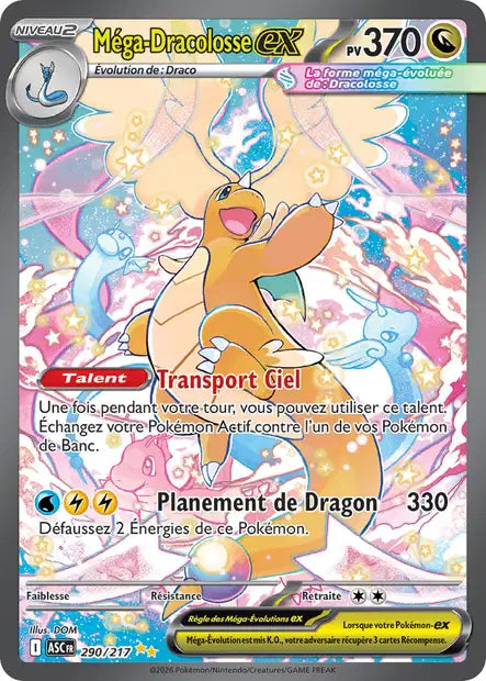 Méga-Dracolosse ex 290/217 Héros Transcendants