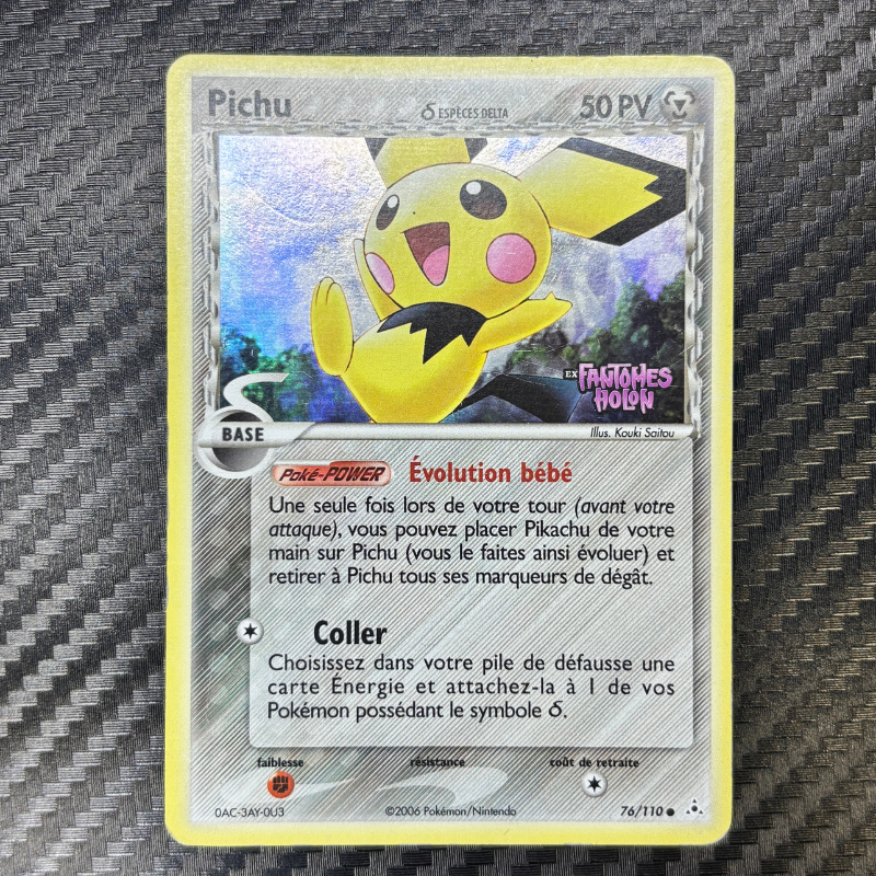 Pichu 76/110 - Fantômes Holon - EXC