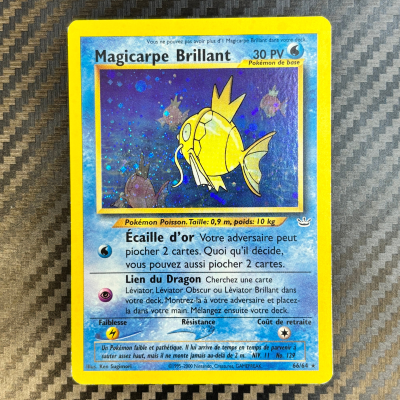 Magicarpe brillant 66/64 Neo revelation – NM