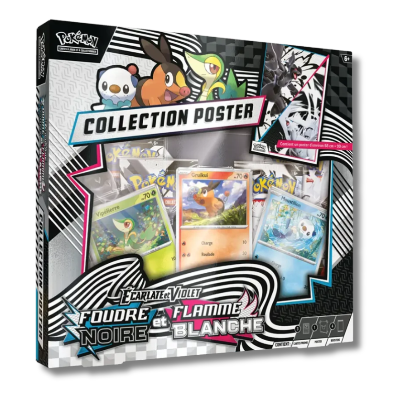 Coffret Collection Poster EV10.5 – Foudre Noire & Flamme Blanche