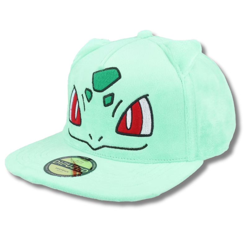 Casquette Bulbizarre - Casquette Pokémon officielle Difuzed