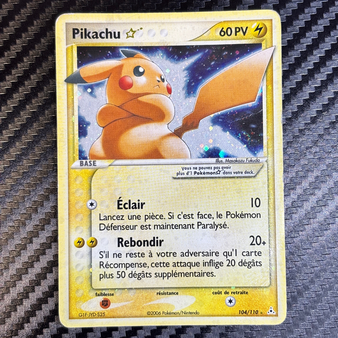 Pikachu 104/110 - Fantômes Holon - TBE+