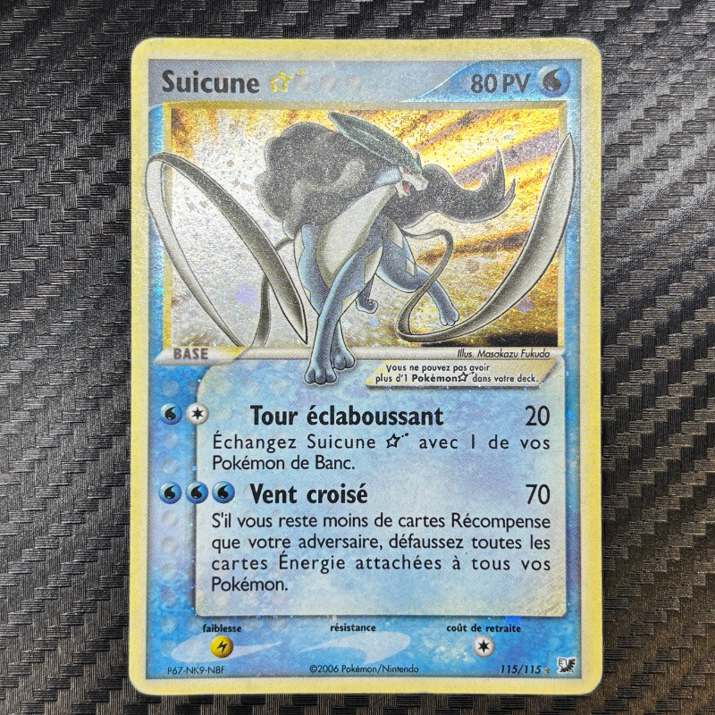 Suicune 115/115 - Forces Cachées