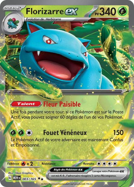 Florizarre-ex 003/165 - 151