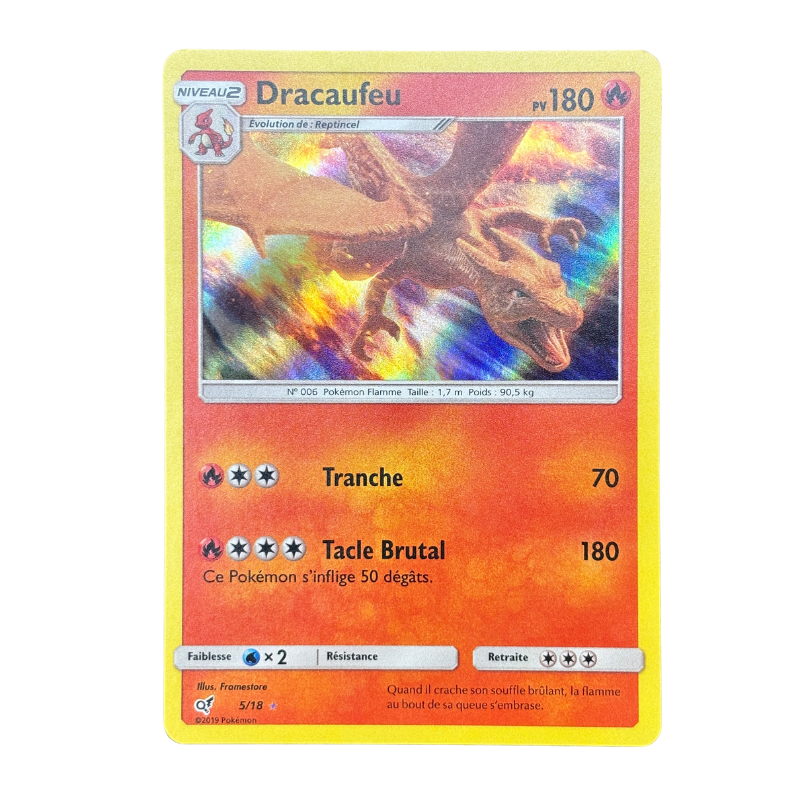 Dracaufeu 5/18 - Détective Pikachu - MINT