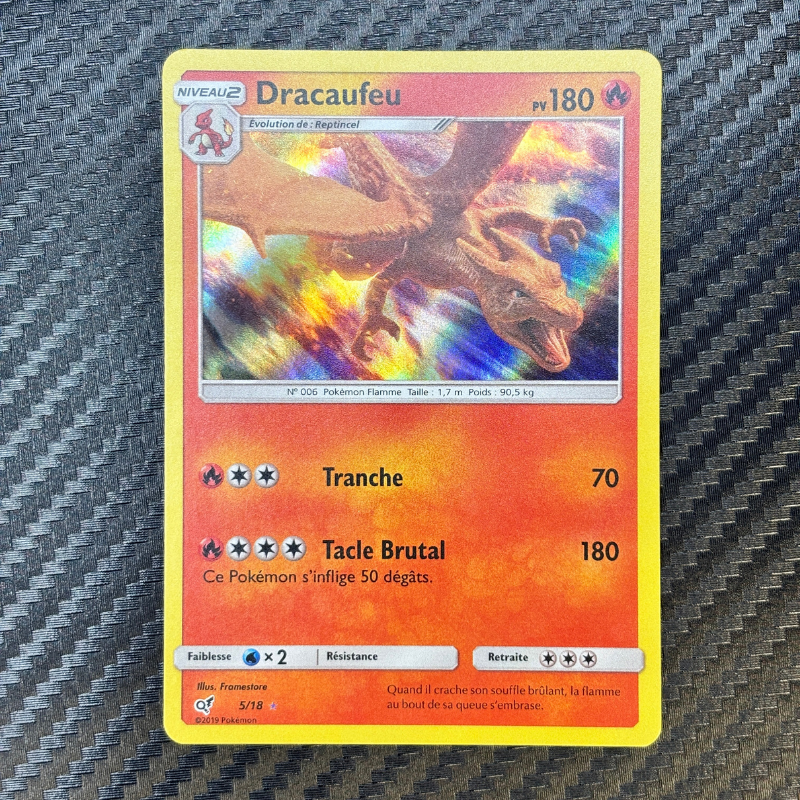 Dracaufeu 5/18 - Détective Pikachu - MINT