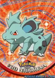 Topps Nidorina #30 FOIL