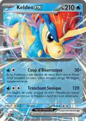 Keldeo EX 30/86 EV10.5 - Flamme Blanche - MINT
