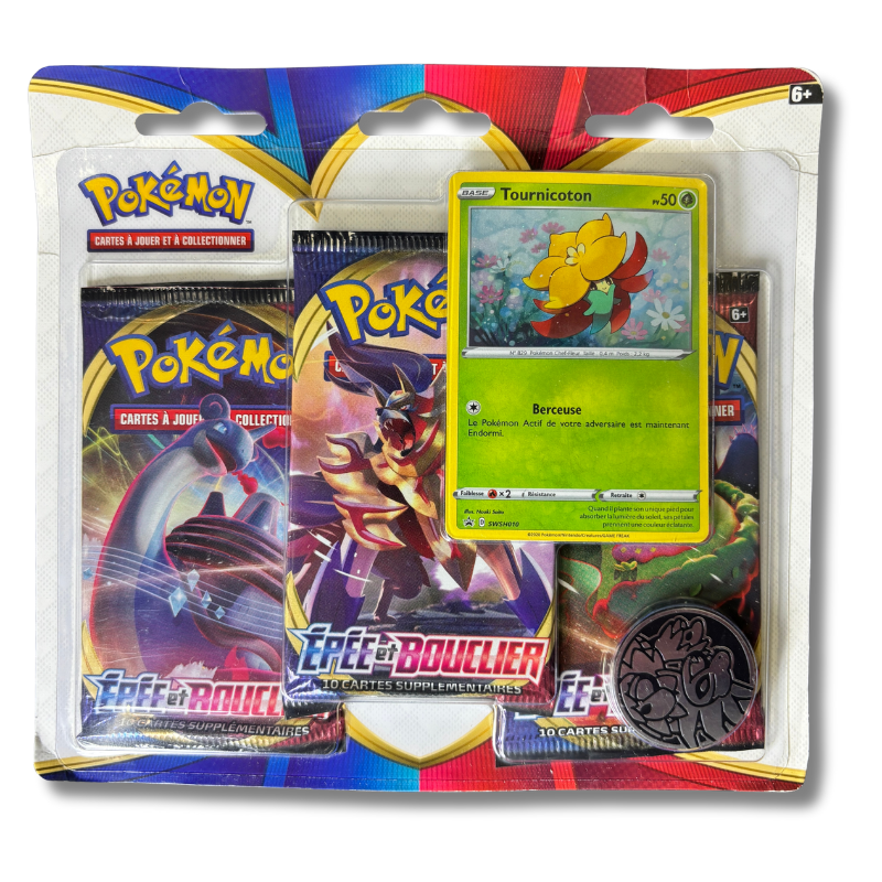 Tripack 3 Boosters EB01 Épée & Bouclier – Tournicoton