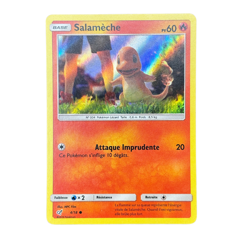 Salamèche 4/18 - Détective Pikachu - NM