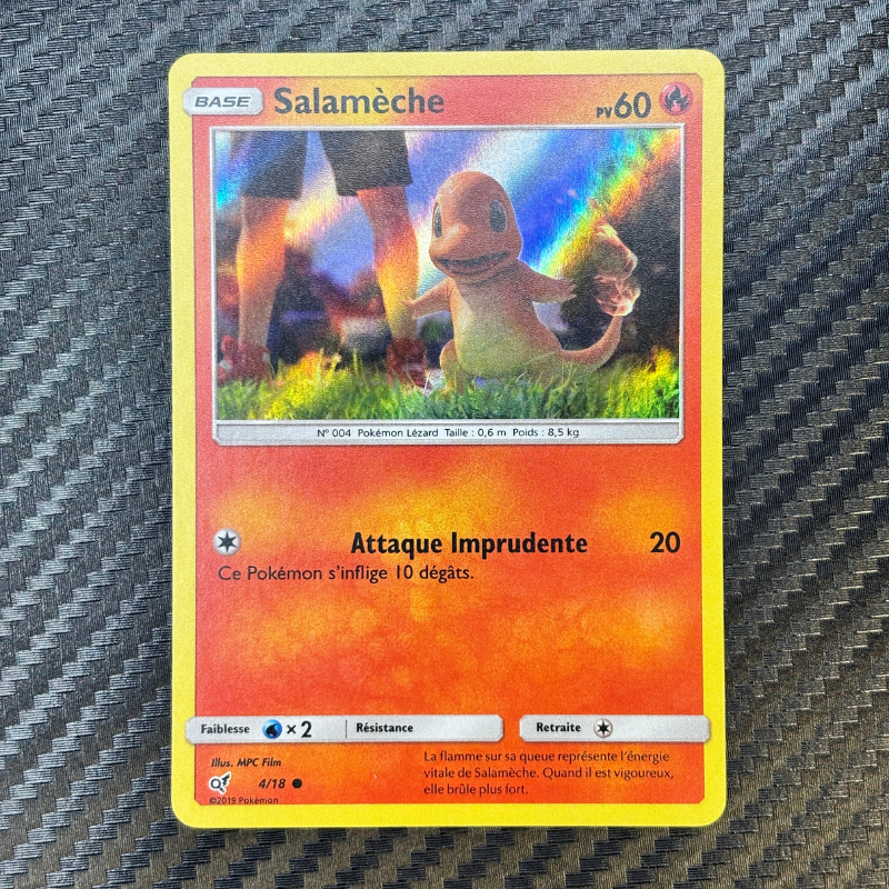 Salamèche 4/18 - Détective Pikachu - NM