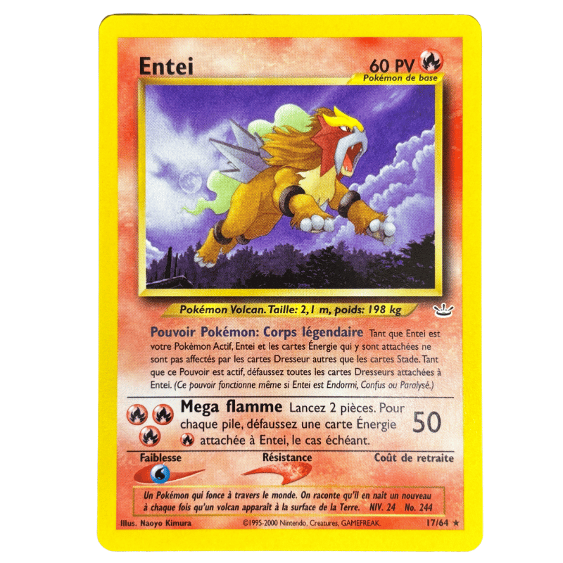 Entei 17/64 - Neo Revelation - NM