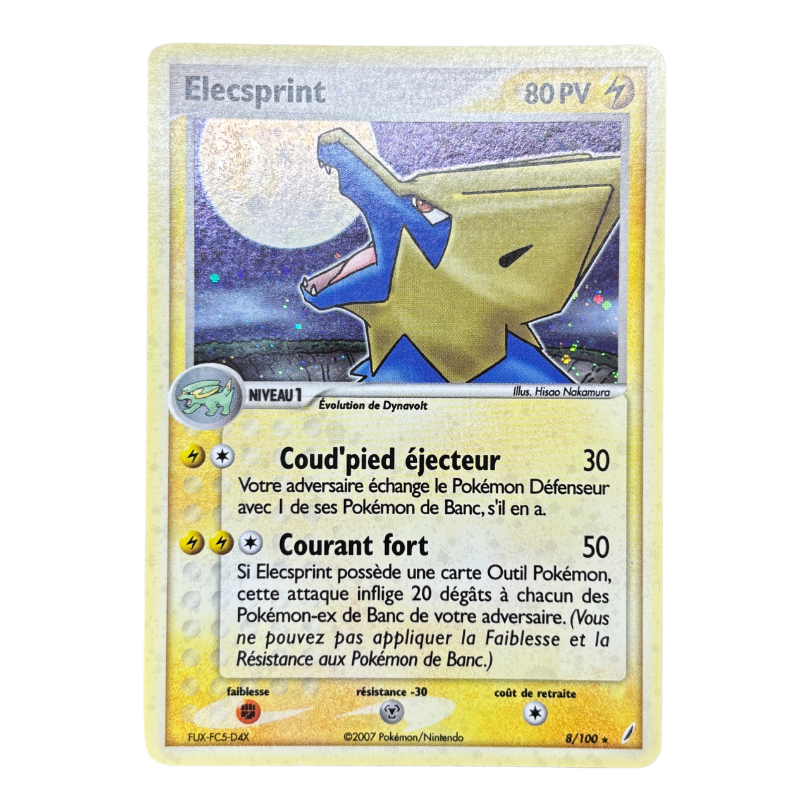 Elecsprint 8/100 - Gardiens de Cristal - EXC+