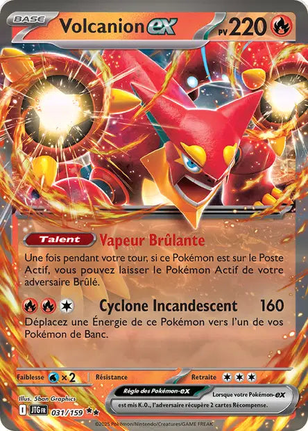 Volcanion ex 031/159 - Aventure Ensemble