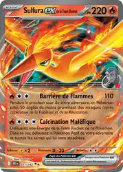 Sulfura ex de la Team Rocket 31/182 - Rivalités Destinées