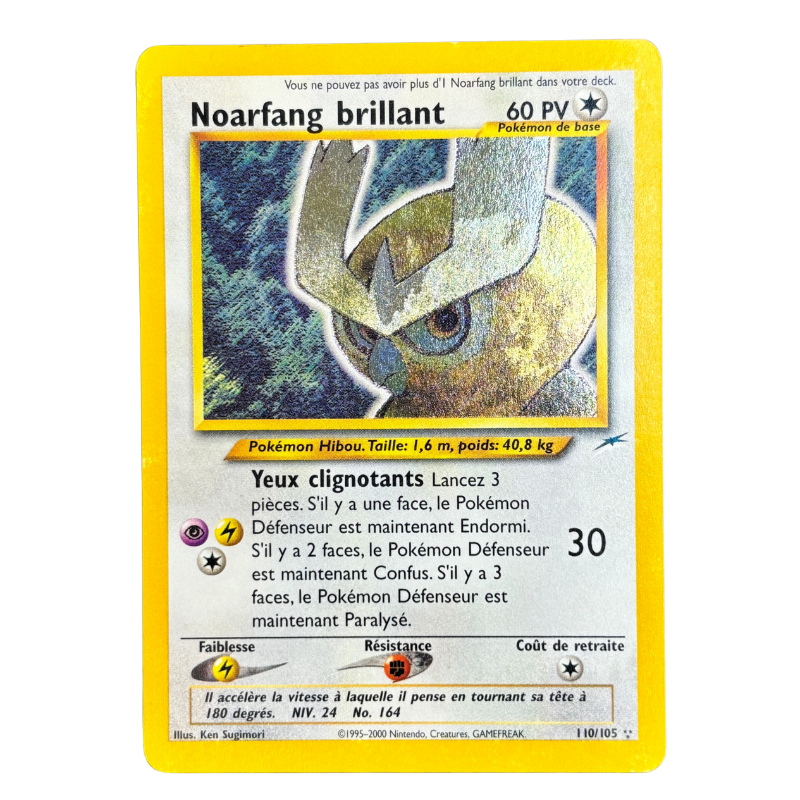 Noarfang brillant 110/105 – TBE+