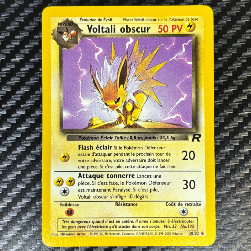 Voltali obscur 38/82 - Team Rocket - NM