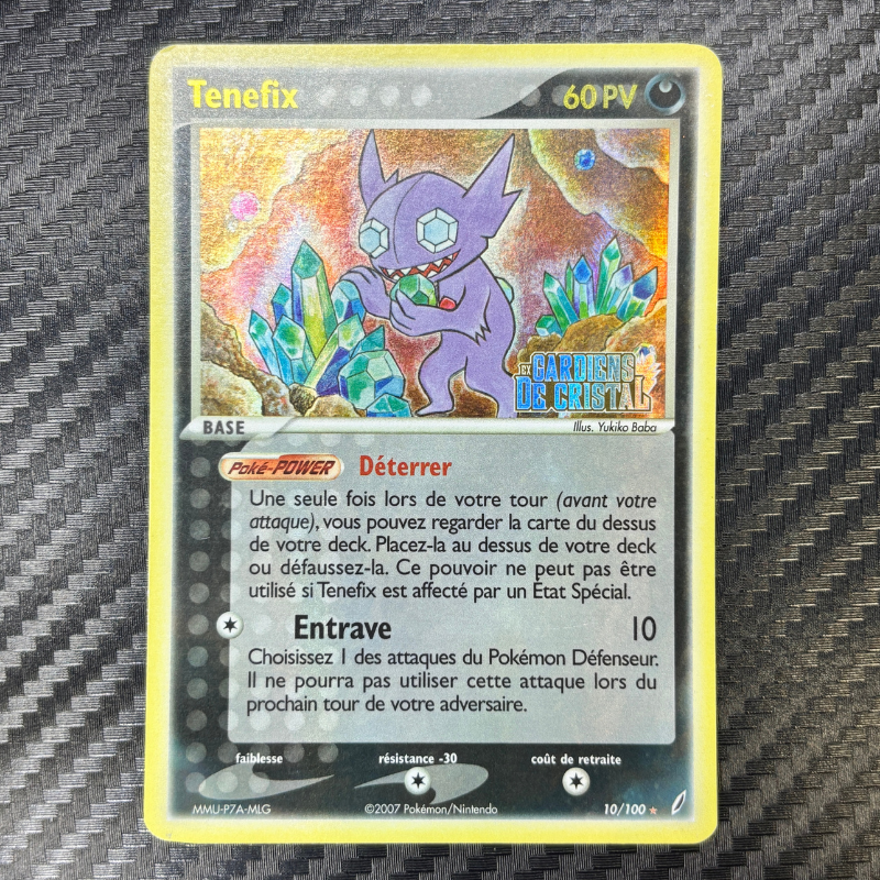Tenefix 10/100 - Gardiens de Cristal holo reverse - EXC+