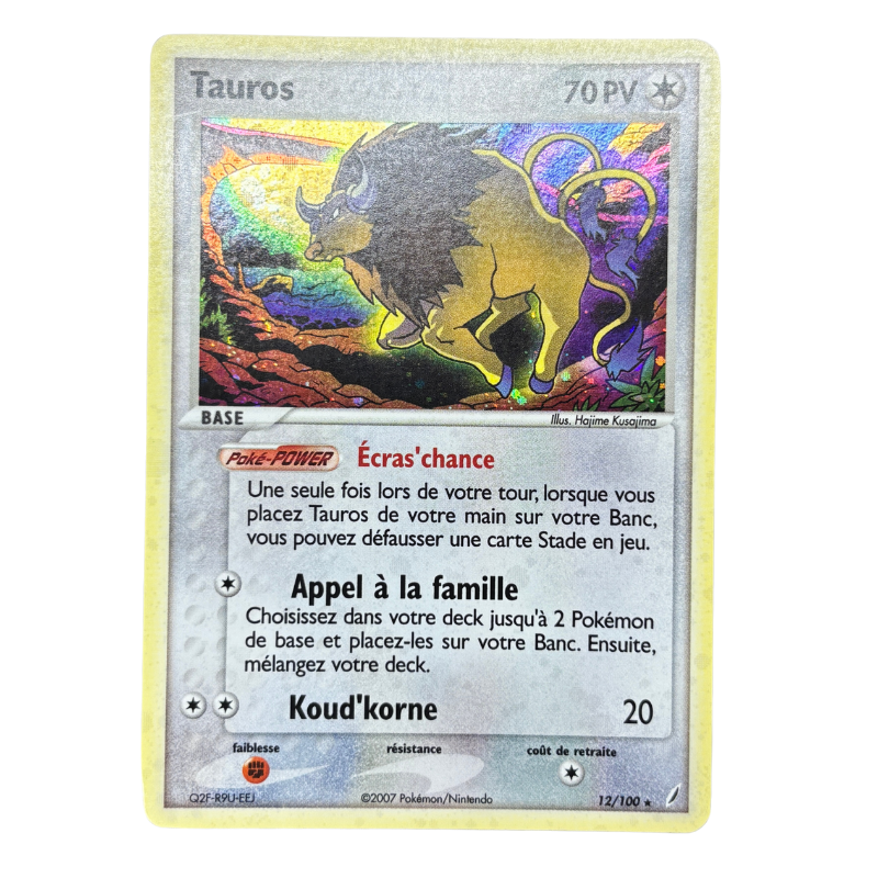 Tauros 12/100 - Gardiens de Cristal - EXC+