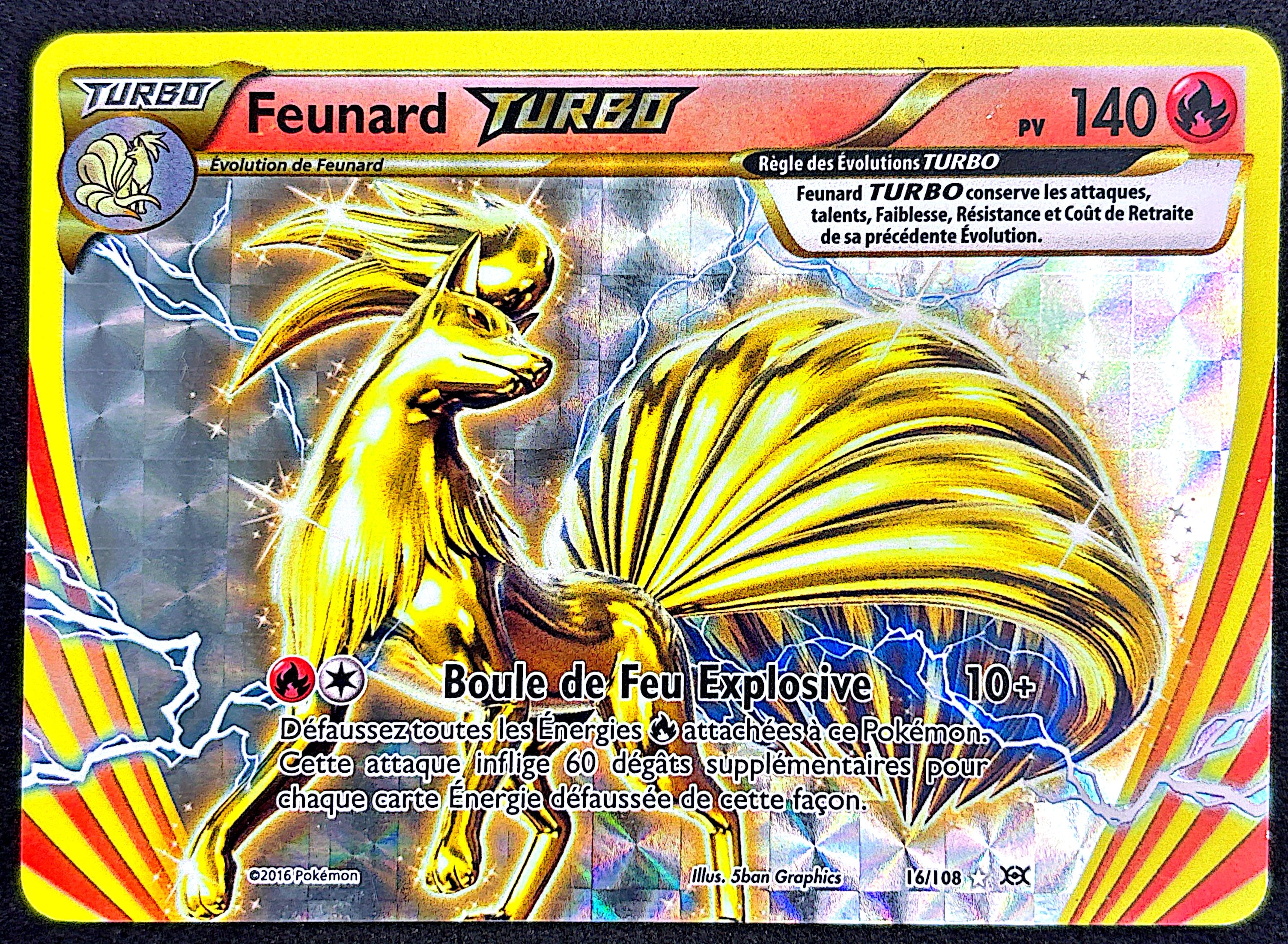 Feunard Turbo 16/108 Evolutions | NM