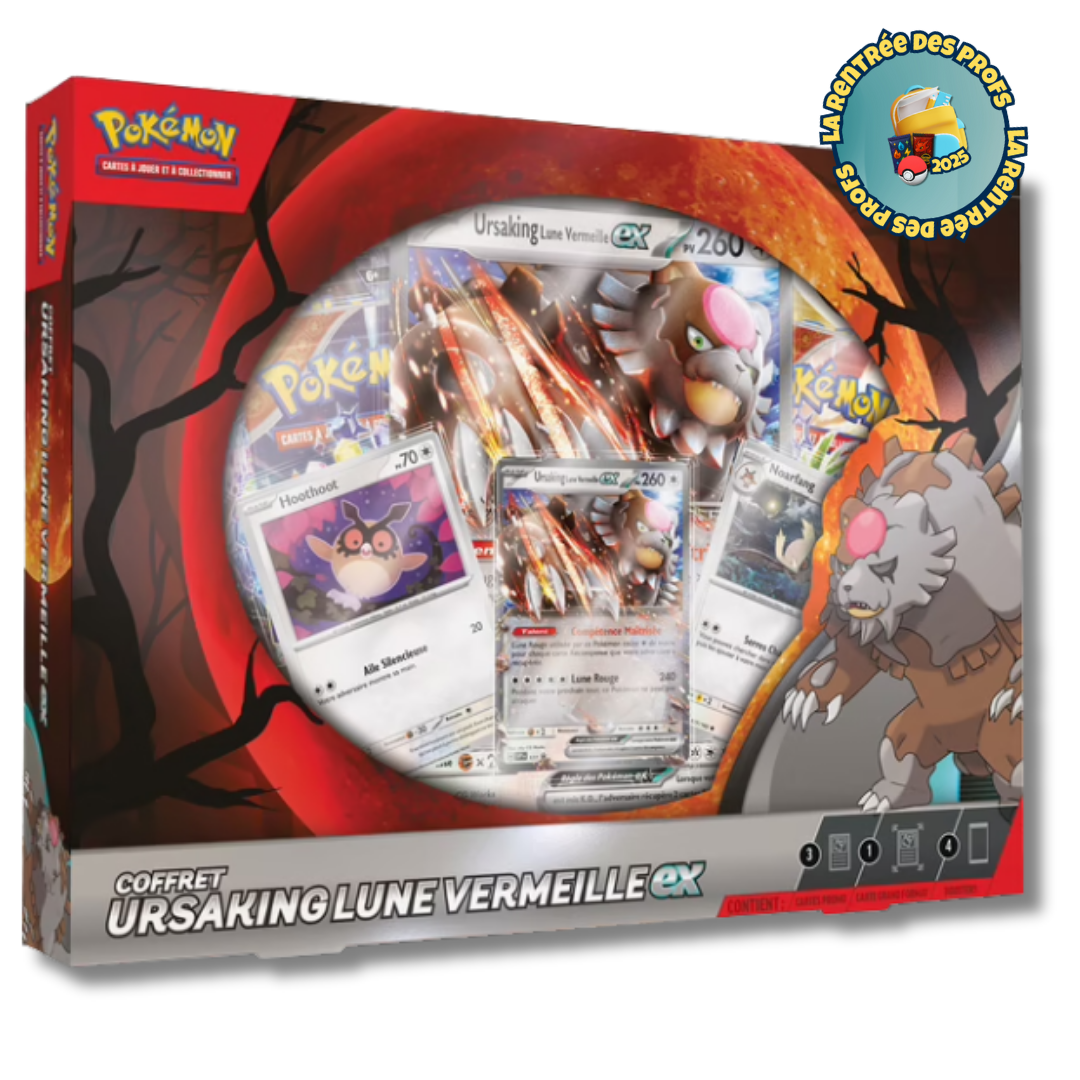 Coffret Ursaking lune vermeille EX