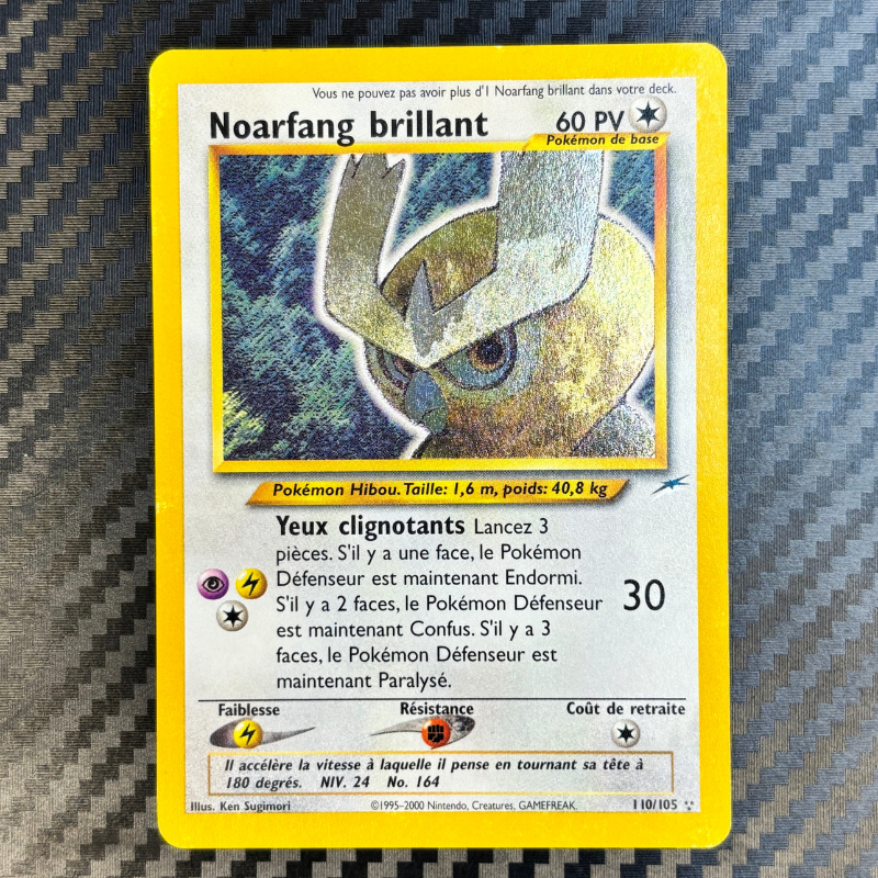 Noarfang brillant 110/105 – TBE+