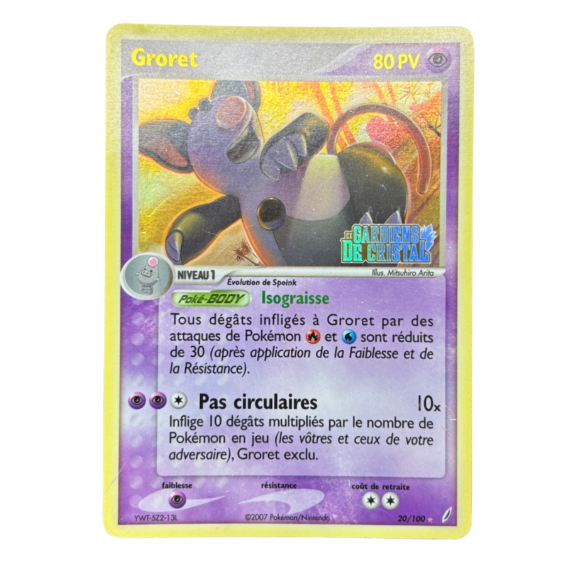 Groret 20/100 - Gardiens de Cristal - EXC