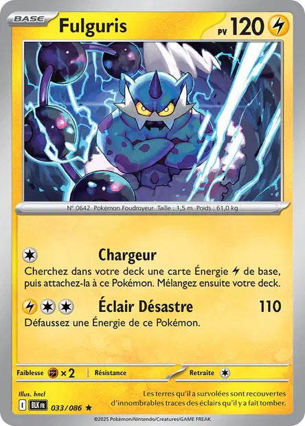 Fulguris 033/086 Foudre Noire – Masterball