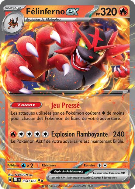 Félinferno-ex 034/162 - Forces Temporelles
