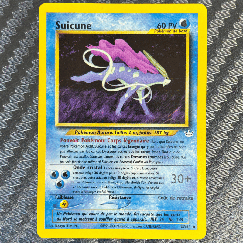Suicune 27/64 - Neo Revelation - NM