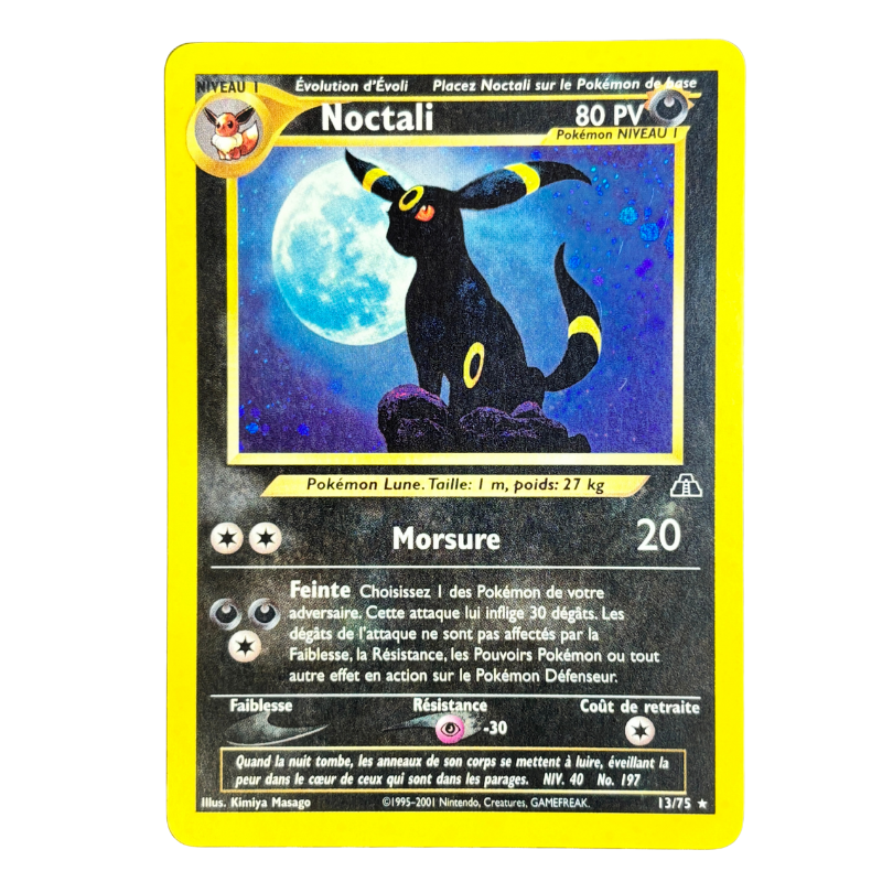 Noctali 13/75 Neo discovery – EXC+