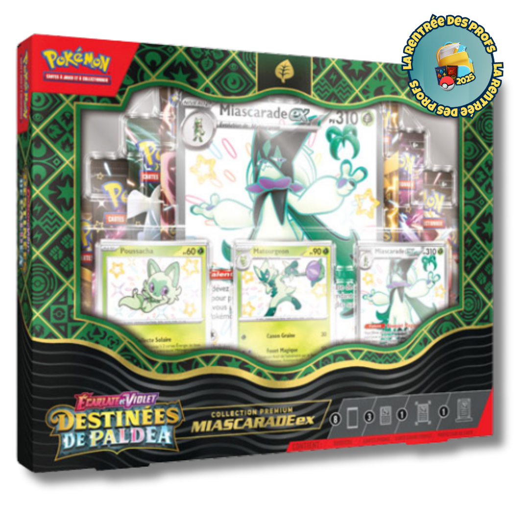Coffret Destinées de Paldea – Miascarade EX