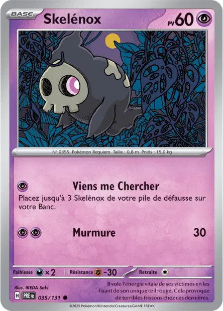 Skelenox 035/131 - Pokeball Évolution Prismatique
